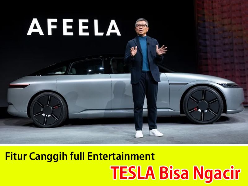 Honda AFEELA lawan berat Tesla di masa depan.