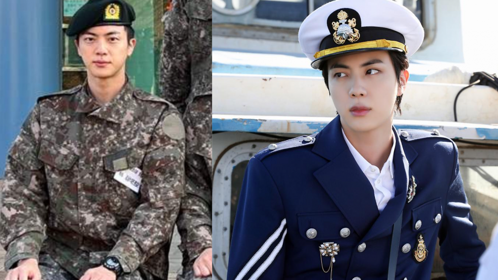 Jin BTS terpilih sebagai komandan peleton dalam pelatihan wajib militer Korea Selatan.*  