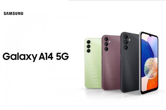 Tampilan Samsung Galaxy A14 5G./