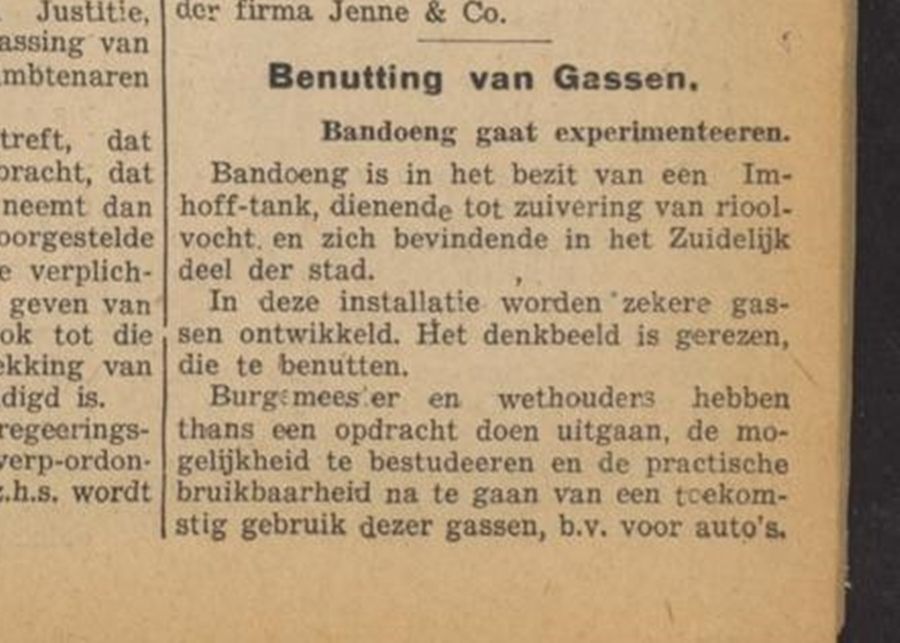 Suratkabar De locomotief terbitan 4 November 1936.