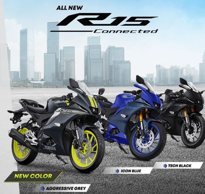All New Yamaha R15 Connected 2023