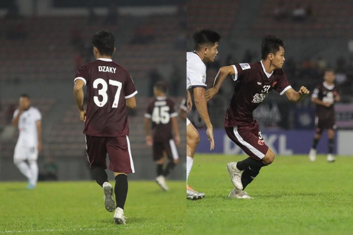 Pemain PSM Makassar Dzaky Asraf yang dipanggil Timnas U20 dan senior. Dia panggil Juku Eja dalam menghadapi Madura United