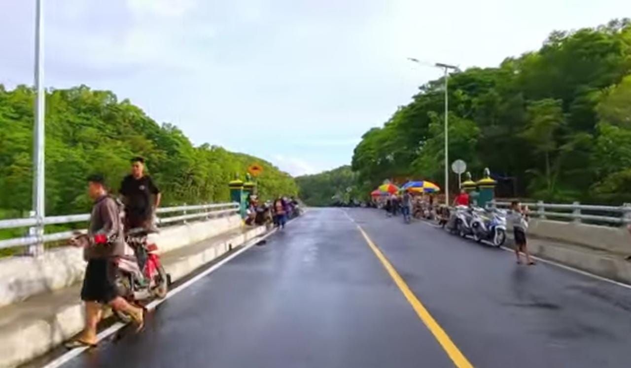 Jembatan JJLS Di Gunungkidul Viral, Tempat Wisata Baru Di Daerah ...