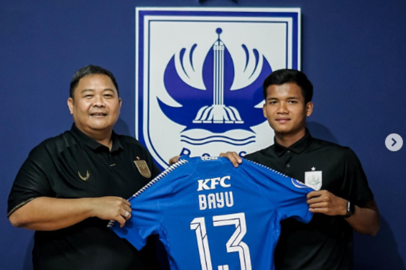 Bayu Fiqri dipinjamkan Persib ke PSIS Semarang.