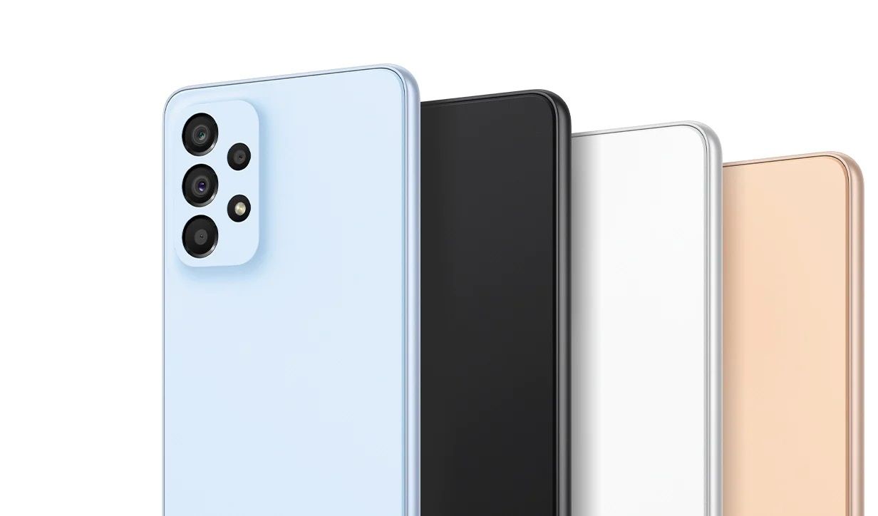 Desain Samsung Galaxy A33 5G yang bisa menjadi rekomendasi Anda memilih ponsel pintar.