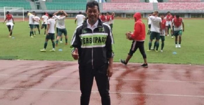 Pelatih Persipasi Kota Bekasi Tias Tano Taufik.*