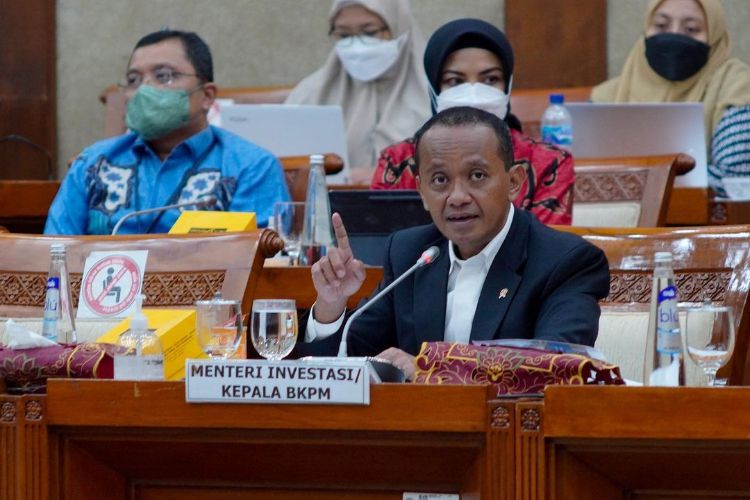 Menteri Investasi/Kepala Badan Koordinasi Penanaman Modal (BKPM) Republik Indonesia, Bahlil Lahadalia