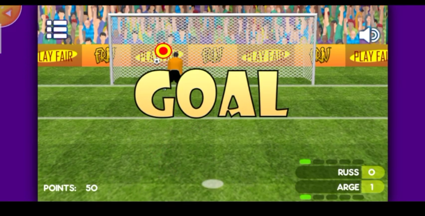 Game Penalty Superstar yang ada di Platform viral Friv 