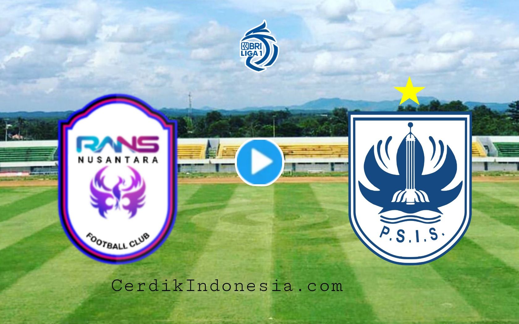 Cek jadwal link live streaming RANS Nusantara FC vs PSIS Semarang nonton BRI Liga 1 Indonesia hari ini Senin 16 Januari 2023 di TV online jam 15.00 WIB.