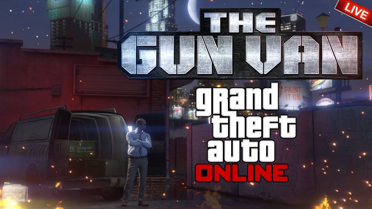 Gun Van di GTA 5 Online.