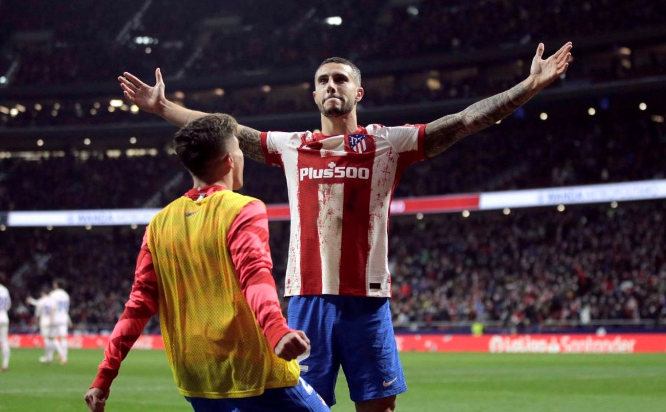 Pemain Atletico Madrid, Mario Hermoso.