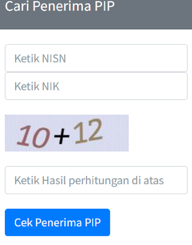 Login di pip.kemdikbud.go.id, Cek Nama Penerima PIP Kemdikbud 2023 Pakai NISN dan NIK KTP