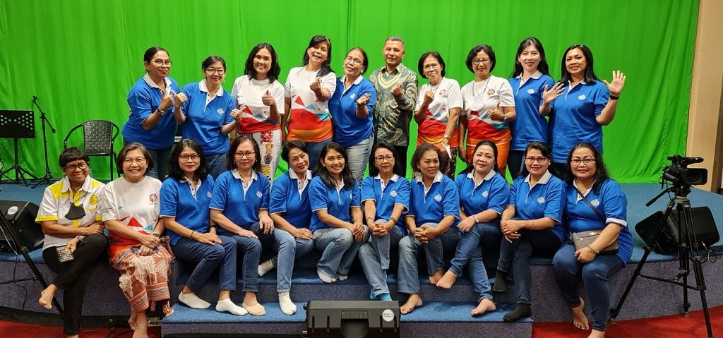 Peserta Natalan dan Tahun Baru Ormas Katolik
