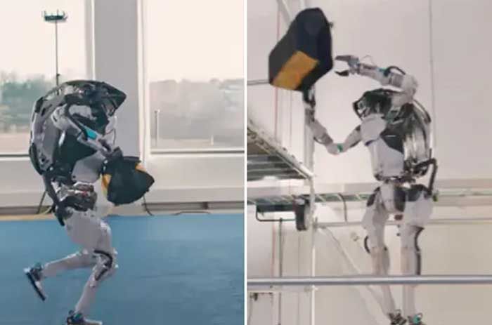 Video tersebut menyoroti kelincahan dan ketangkasan robot bipedal yang menakjubkan.