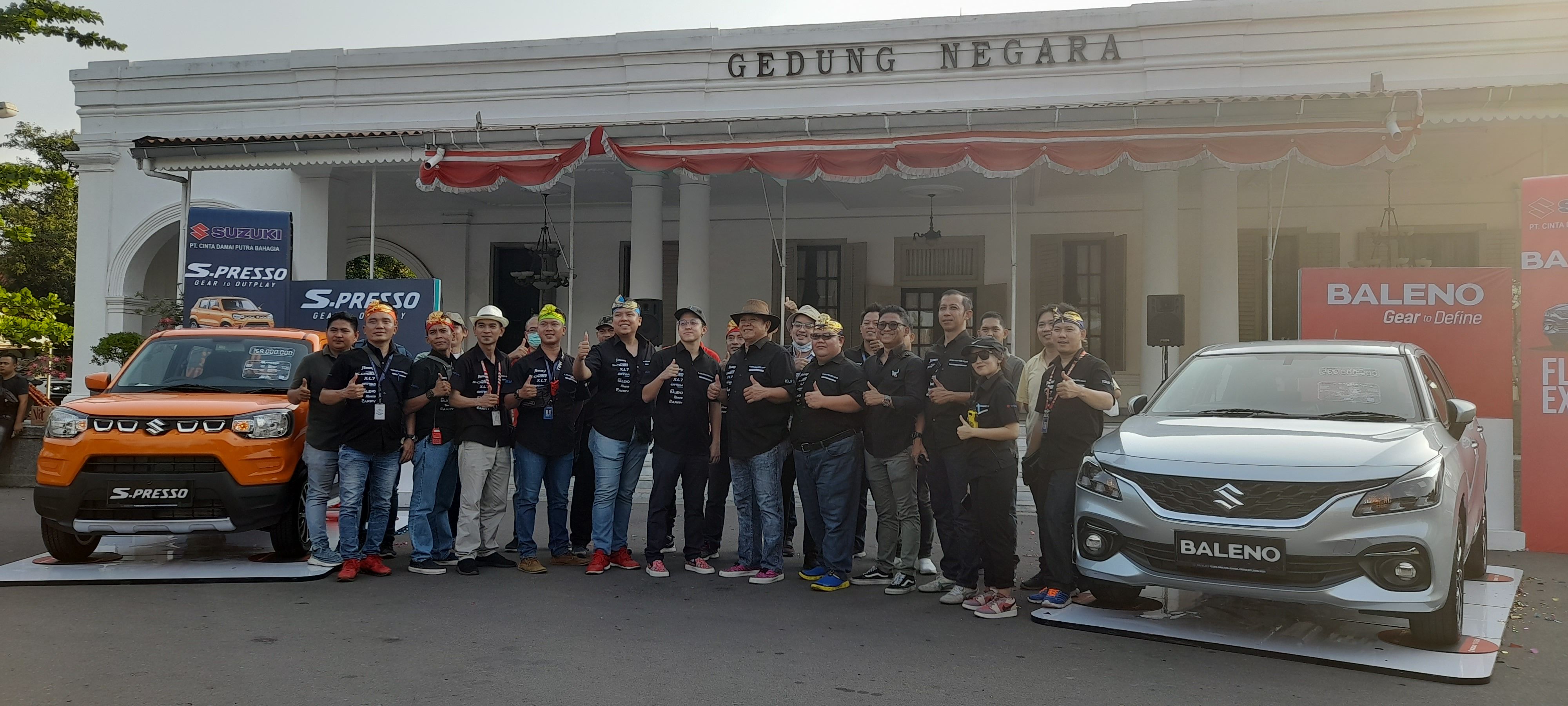 LAUNCHING Suzuki S-Presoo - Baleno di Cirebon, Agustus 2022