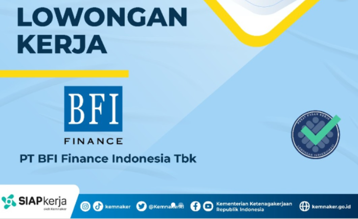 BFI Finance Indonesia Buka Lowongan Kerja Untuk Lulusan SMA/SMK, Cek ...