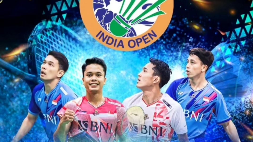 Jadwal semifinal India Open 2023 hari ini, Sabtu, 21 Januari 2023, 3 wakil Indonesia akan tampil.