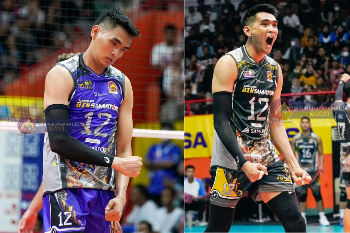 Top Skor Proliga 2023 Putra, Intip Potret Keren Rivan Nurmulki di Lapangan, Opposite Surabaya BIN Samator