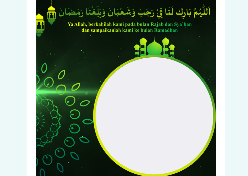15 Link Twibbon Menyambut Bulan Rajab 1444 H - 2023: Keren dan Terbaru, Cocok Dibagikan ke Medsos