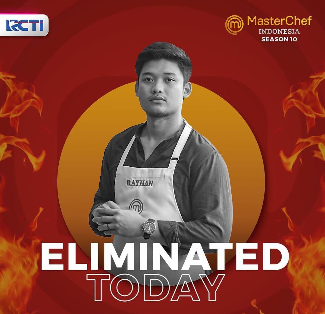 Hasil MasterChef Indonesia 10 di RCTI, 21 Januari 2023: Rayhan Tereliminasi, Abdi, Vivi, dan Ravi Selamat