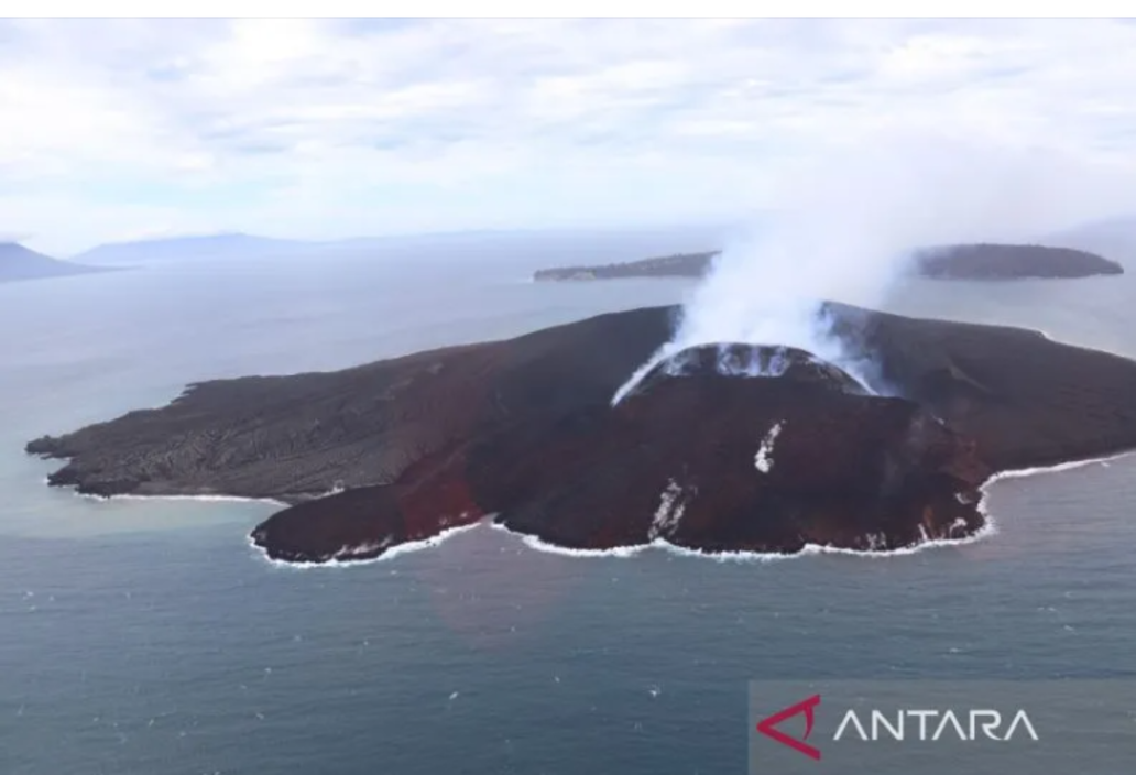 WASPADA! Gunung Anak Krakatau Selat Sunda Beberapa Kali Erupsi? PVMBG Peringatkan Masyarakat