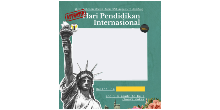 Kumpulan twibbon Hari Pendidikan Internasional 2023 yang diperingati setiap tanggal 24 Januari