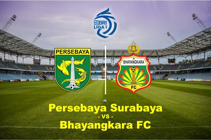 Jadwal acara Indosiar hari ini menghadirkan live Persebaya vs Bhayangkara FC