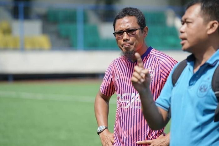 Pelatih sementara PSIS Semarang, Muhammad Ridwan, Selasa 24 Januari 2023