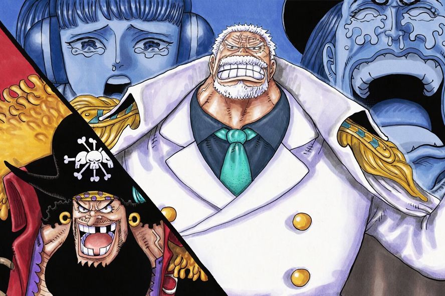Spoiler One Piece 1077: Kurohige Bangkitkan Buah Iblis Ketiga, Kesempatan Hidup Garp Menipis Jika Monkey D Luffy Terlambat