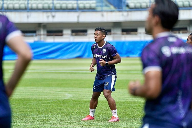 Febri Hariyadi sembuh dari cedera, ia siap meneror Borneo FC di laga Persib Bandung vs Borneo FC BRI Liga 1, 26 Januari 2023