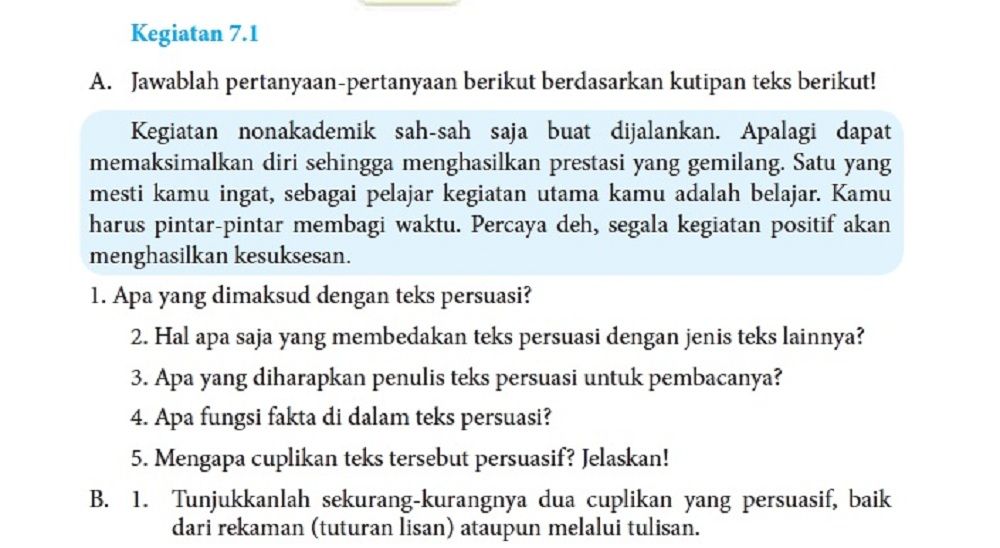 soal Bahasa Indonesia kelas 8 halaman 178