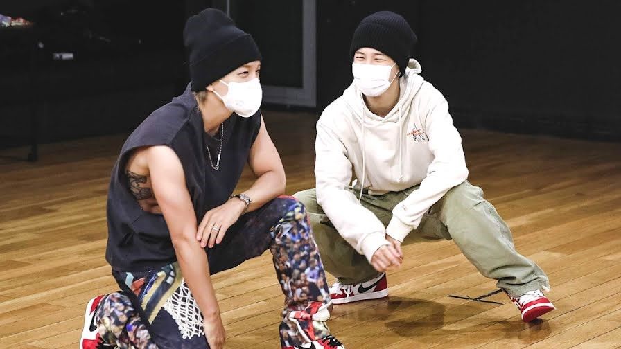 Dance practice Jimin BTS Taeyang BIGBANG