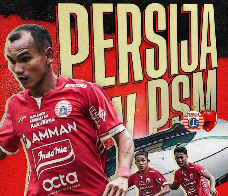 Link live streaming Persija Jakarta vs PSM Makassar di BRI Liga 1 hari ini Rabu, 25 Januari 2023 serta jadwal siaran langsung Indosiar dan Vidio.