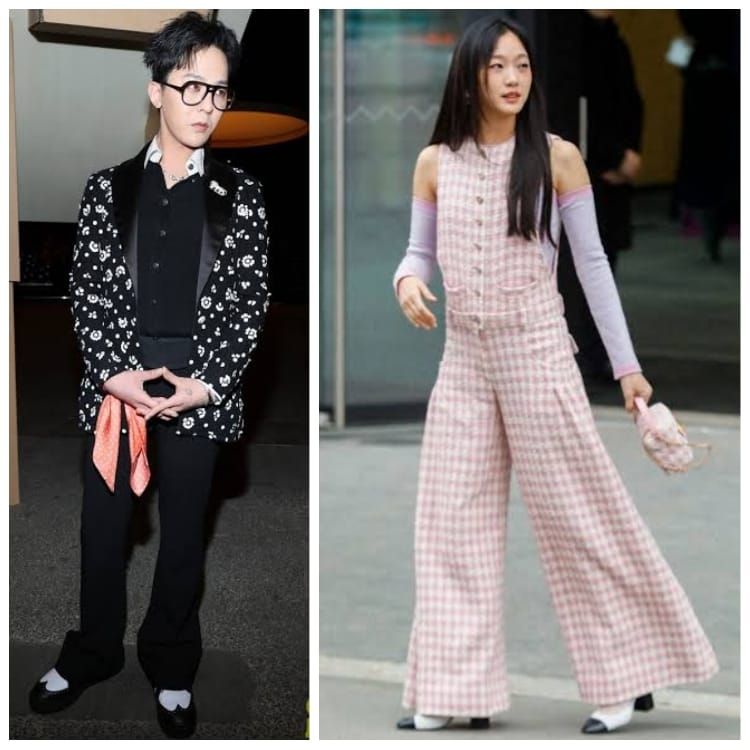 Bikin Histeris! GDragon BIGBANG dan Aktris Kim Go Eun Hadiri Chanel Haute Couture Show di Paris Fashion Week