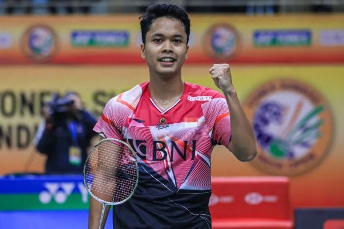 Indonesia Masters 2023, Anthony Ginting Melaju ke Babak Kedua Usai Kalahkan Lee Cheuk Yiu, Rabu 25 Januari 2023