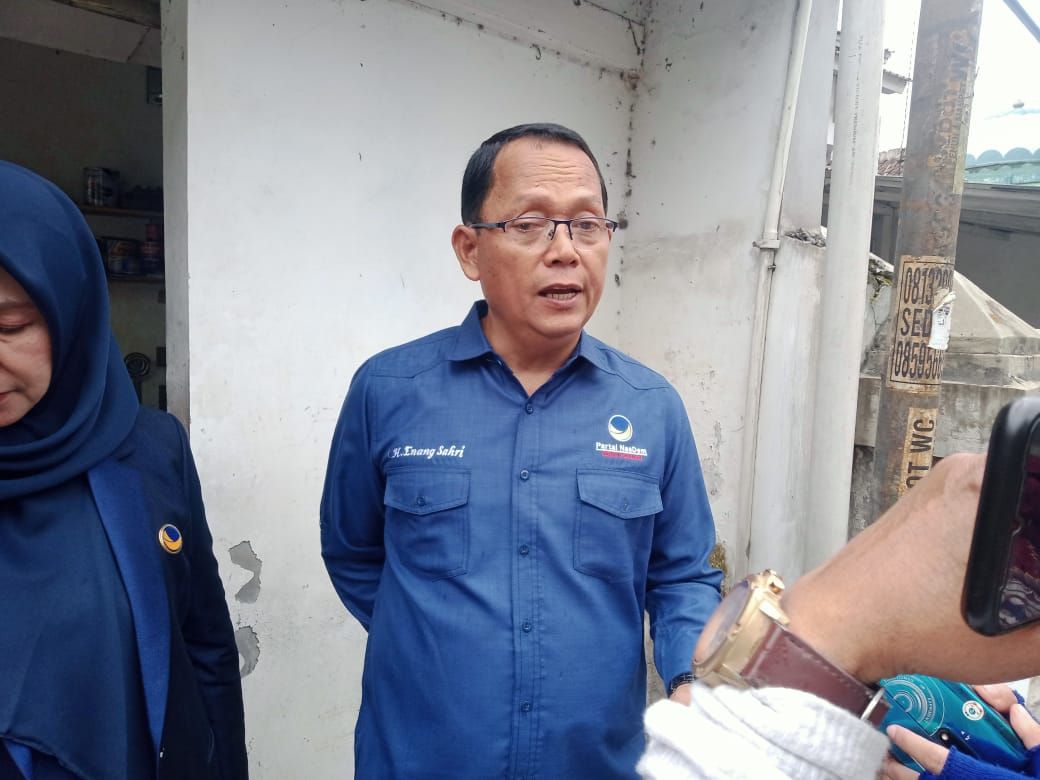 Ketua DPD Nasdem Kota Cimahi, H Enang Sahri