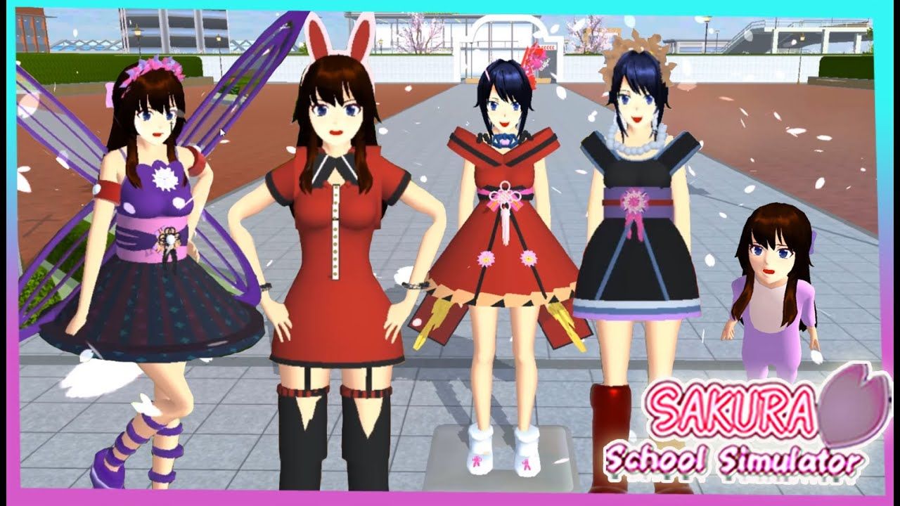 Ilustrasi Sakura School Simulator APK terbaru 2023