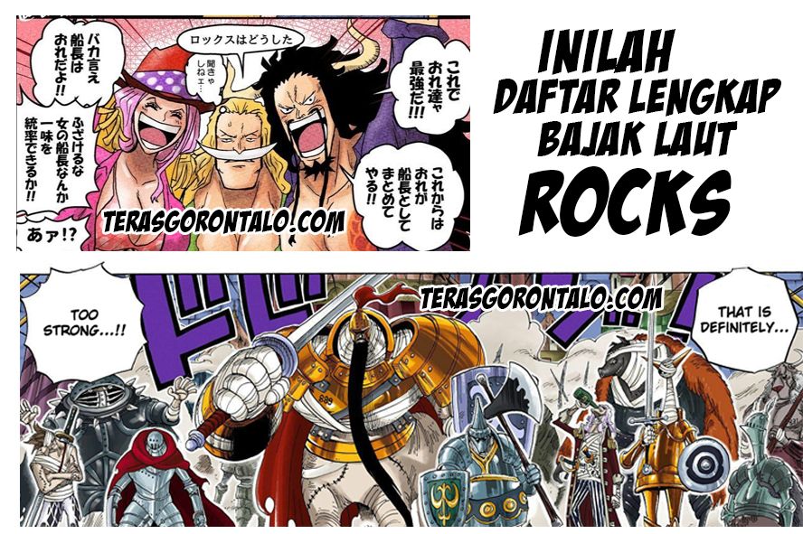 One Piece: Inilah Daftar Lengkap Anggota Bajak Laut Rocks Mulai dari yang Terkuat, Ada Sosok Anggota Baru Selain Rocks D. Xebec dan Kaido