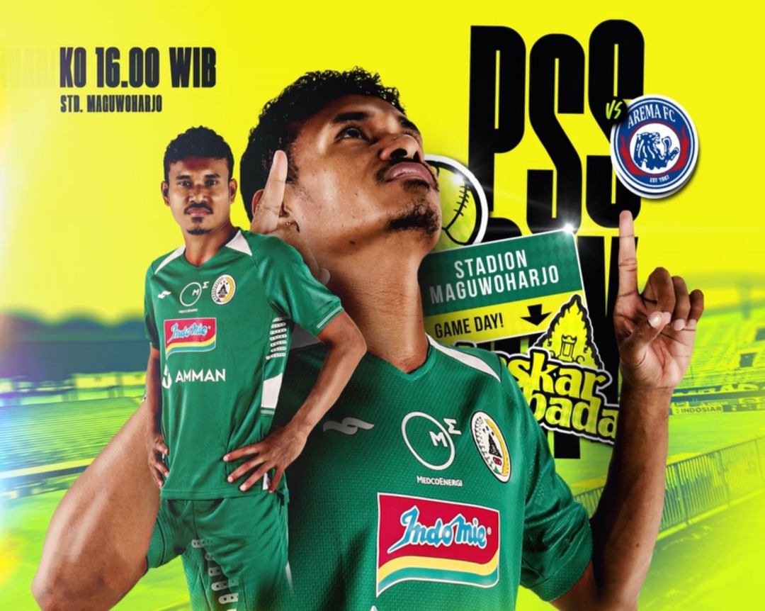 Ilustrasi. Link live streaming PSS Sleman vs Arema FC BRI Liga 1 hari ini 26 Januari 2023, siaran langsung nonton di TV Indosiar tayang jam 16.00 WIB.
