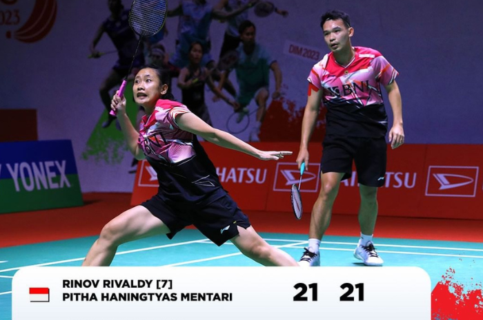 Head to Head Rinov Rivaldy-Pitha Haningtyas vs Feng Yan Zhe-Huang Dong Ping di 16 Besar Indonesia Masters 2023