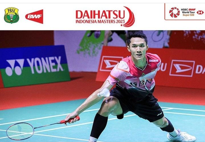 Ilustrasi - jadwal babak seperempat final badminton Indonesia Master 2023 hari ini, Jumat, 27 Januari 2023, nonton di MNCTV dan iNews.