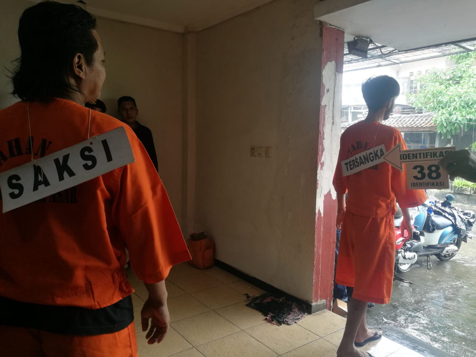 Rekonstruksi pembunuhan Aluna Sagita di Malam Tahun Baru digelar Polresta Denpasar Jumat 27 Januari 2023.