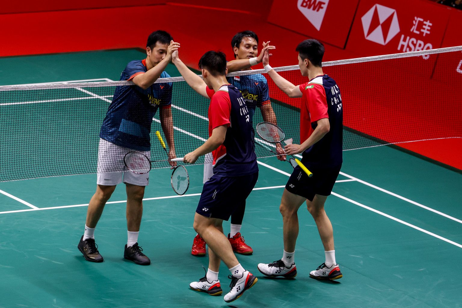 Liu Yu Chen-Ou Xuan Yi dan Hendra Setiawan-Mohammad Ahsan