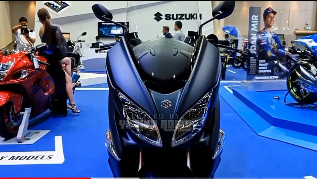MELUNCUR! Suzuki Luncurkan Skutik Maxi Penghancur Yamaha NMAX dan Honda PCX, Cek Speknya