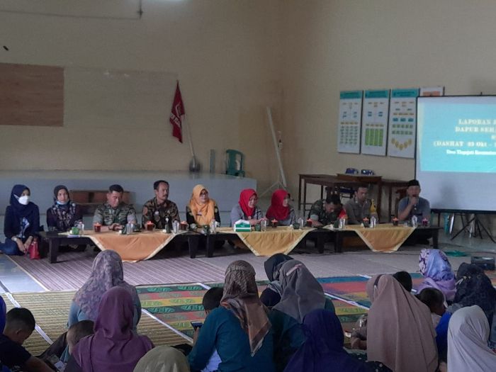 Komandan Kodim 0707/Wonosobo yang diwakili Pasi Ter Kapten Inf Iwan Nafarin menghadiri acara penutupan program DASHAT