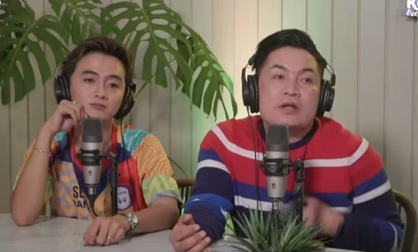Ferdiansyah alias Sensen (kiri) tukang nasi uduk yang kini bekerja di Raffi Ahmad sebagai asisten