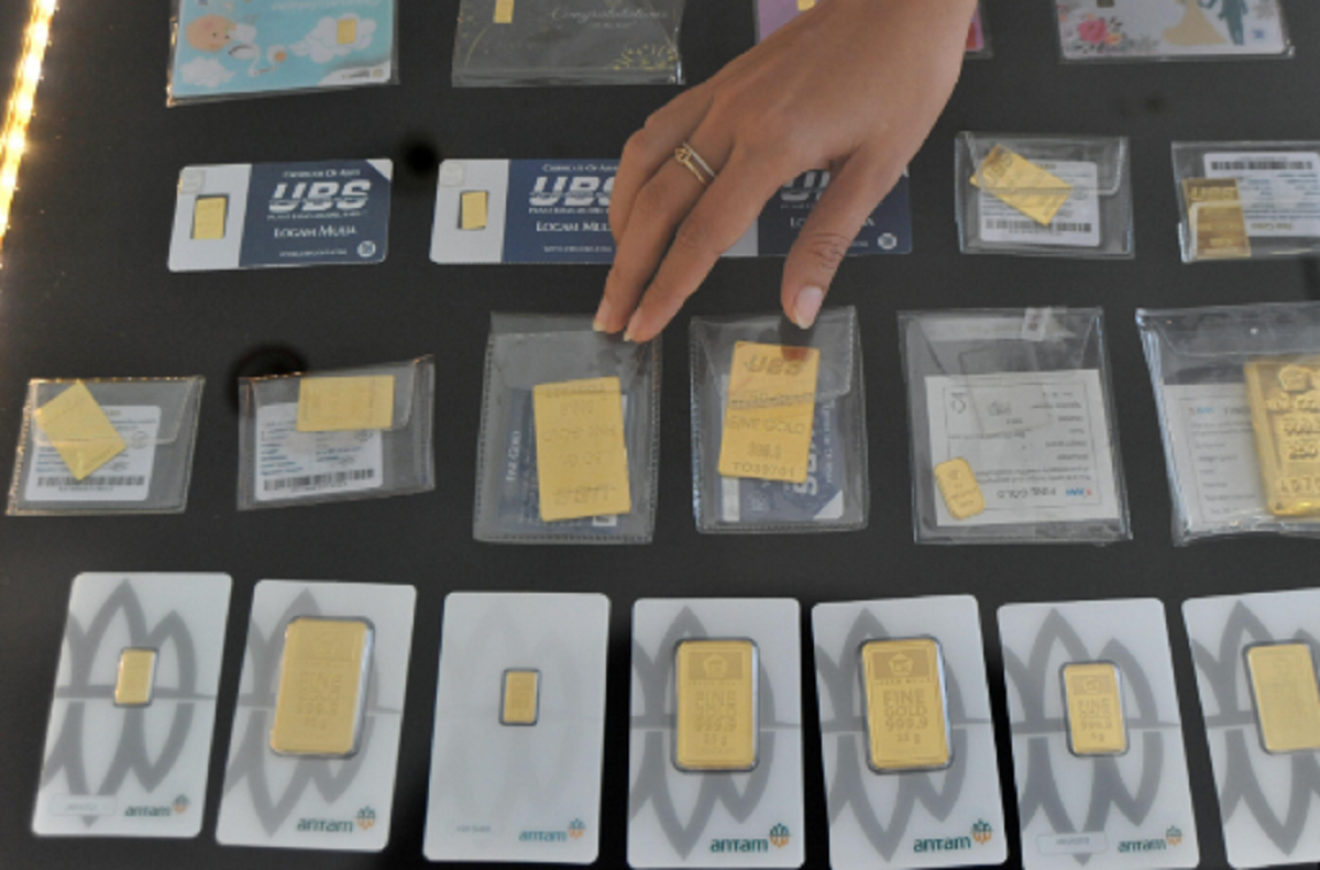 Daftar Harga Emas Antam di Kalimantan Tengah Februari 2023, Harga Dasar 0,5 gram - 1 Kg, Cek Berapa?/Tangkapan Layar/anekalogam
