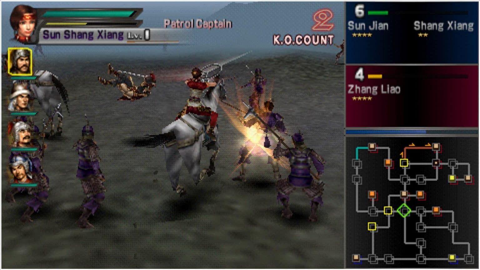 Game PPSSPP Iso High Compressed: Dynasty Warriors.
