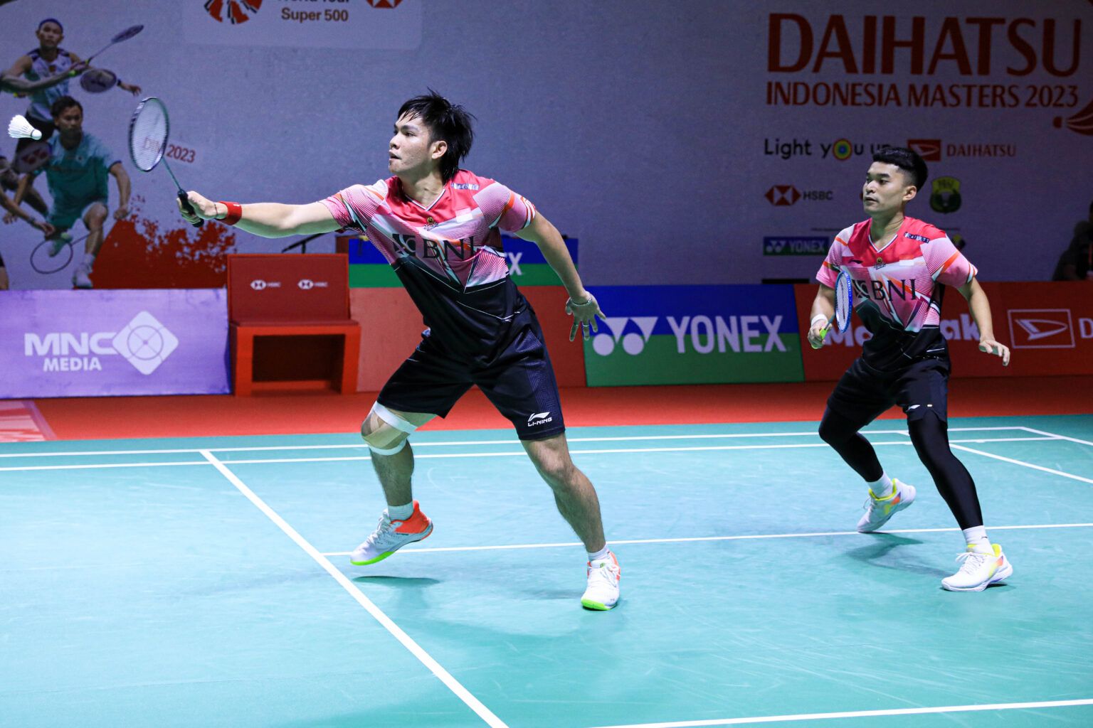 Head To Head Terbaru Leo-Daniel vs He Ji Ting-Zhou Hao Dong di Final Indonesia Masters 2023
