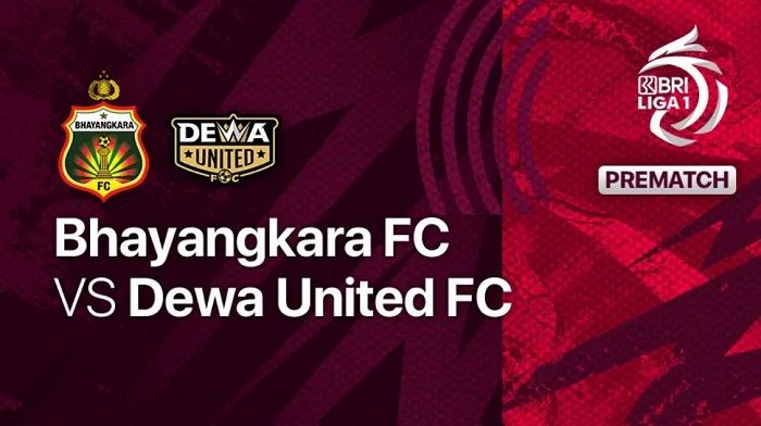 Prediksi line up laga Bhayangkara FC vs Dewa United di pekan ke-21 BRI Liga 1